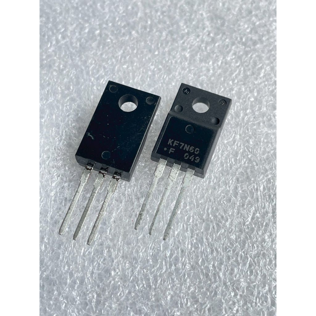 (แพ็ค1ตัว) KF7N60 N-Channel MOSFET TO-220F 7A 600V มอสเฟท kf7n60 7N60 มอสเฟด 3ขา 600v 7a KF 7N60 พร้