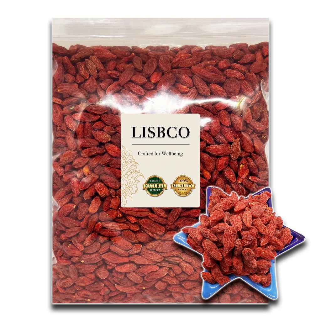 เก๋ากี้ โกจิเบอร์รี่ 1 กก. Goji Berry 1 kg Grade AA+ Natural เมล็ดเก๋ากี้แดง บำรุงสายตา