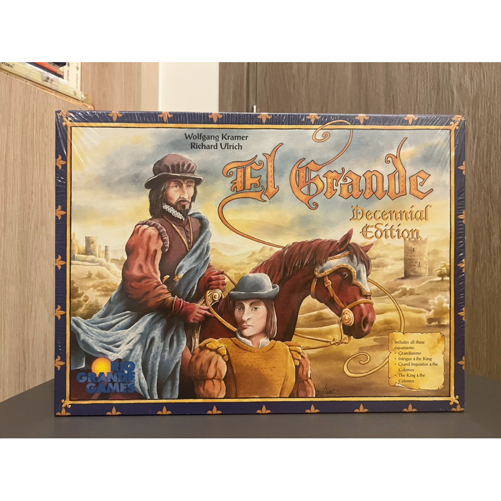 El Grande: Decennial Edition Boardgame มือ2 (ตำหนิกล่อง)