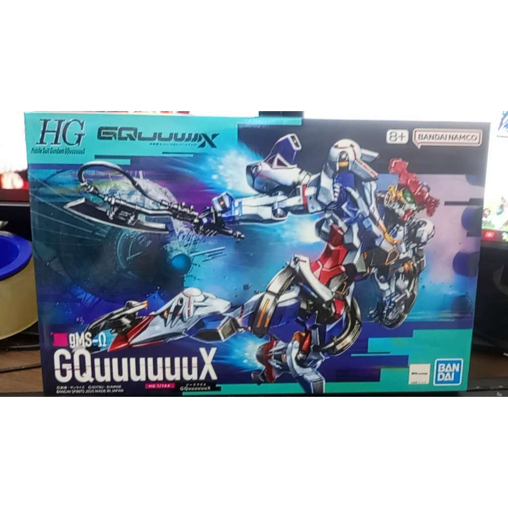 ส่งตรงจากญี่ปุ่น Bandai gMS-Ω GQuuuuX gundam hg gMS-ΩGQuuux
