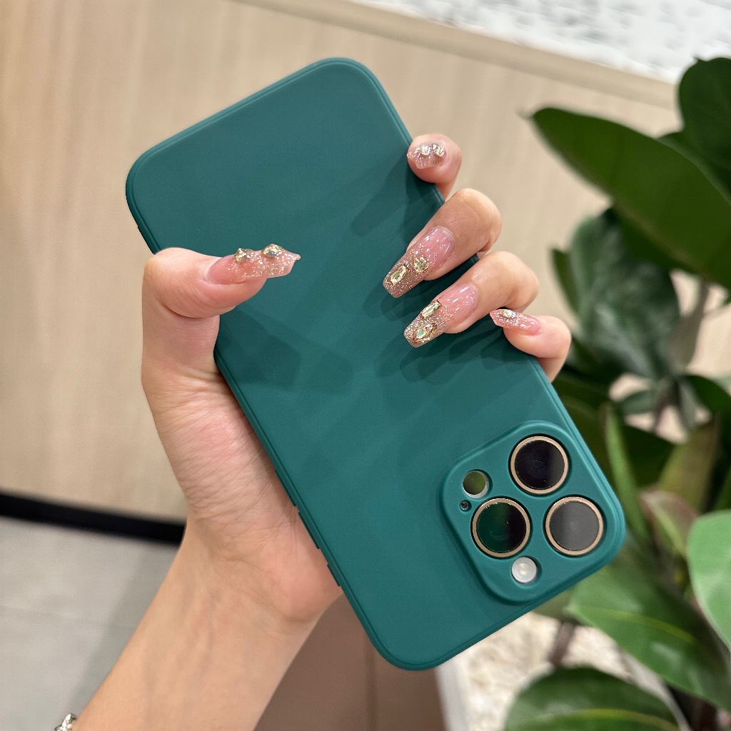 เคสสีพื้น เคสTPU รุ่นiPhone i6Plus i7 i8 i7Plus i8Plus i11 i14 i15 i15Plus i15proMax i16 i16Plus i16