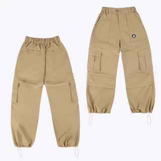 BODY GLOVE PUPPY & FRUITY Cargo Pants กางเกงขายาว ผู้ชาย-ผู้หญิง สี Khaki