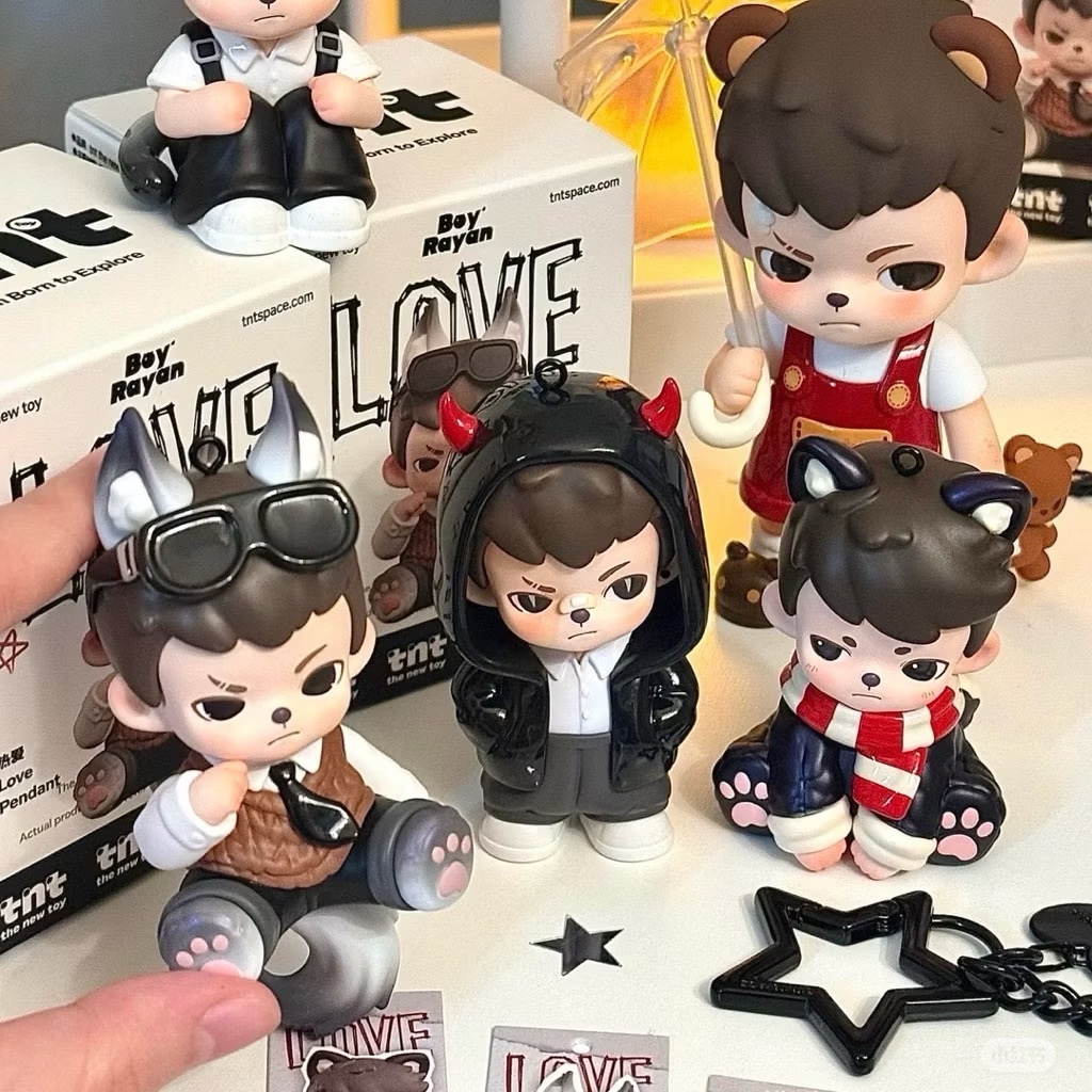 (แบบจุ่ม) พวงกุญแจ RAYAN Love Series by TNT SPACE