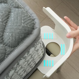 🏠  4 ชิ้นผ้าปูที่นอนคลิป,ปรับ DIY Heavy Duty ผ้าปูที่นอน,ทนท…