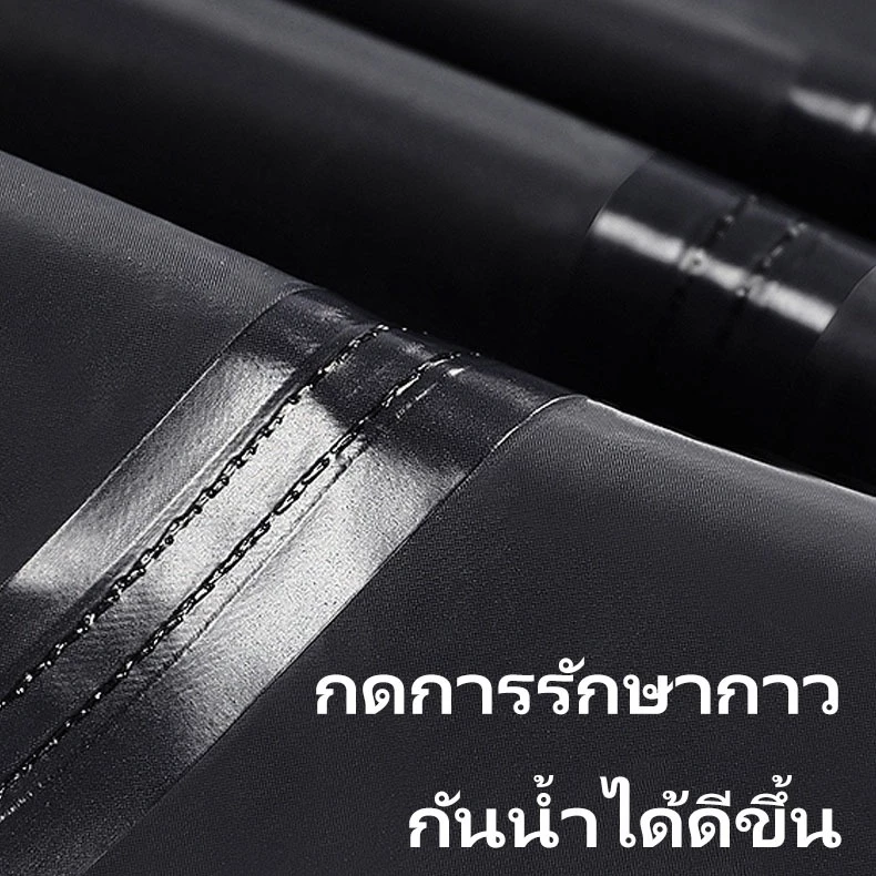 ชุดกันฝนแยกชิ้น เสื้อพร้อมกางเกง มีแถบสะท้อนแสง รุ่นหมวกติดเสื้อ thumbnail 8