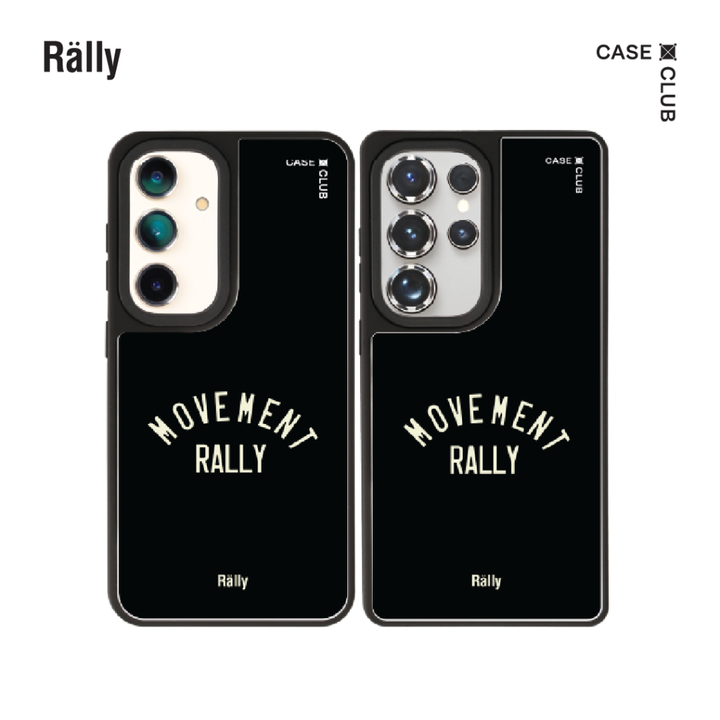CaseClub เคส ซัมซุง เคส Samsung เคส กระจก ลาย Rally Varsity สำหรับ Galaxy S25 Ultra / S25 / S24 Ultr