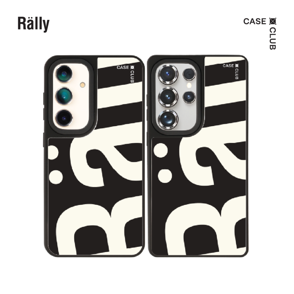 CaseClub เคส ซัมซุง เคส Samsung เคส กระจก ลาย Rally Movement สำหรับ Galaxy S25 Ultra / S25 / S24 Ult