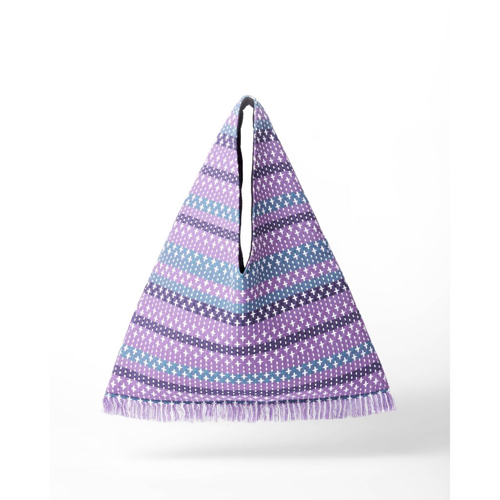 DoiTung กระเป๋าผ้าดอยตุง SS21/BAG1 Turquoise-Purple