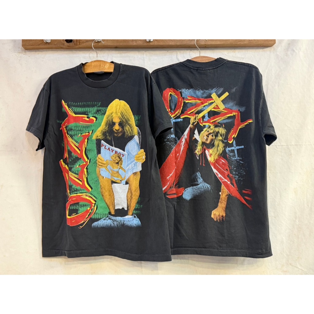 เสื้อลาย ออสซี่เขียวเฟด(ป้ายBootleg)
