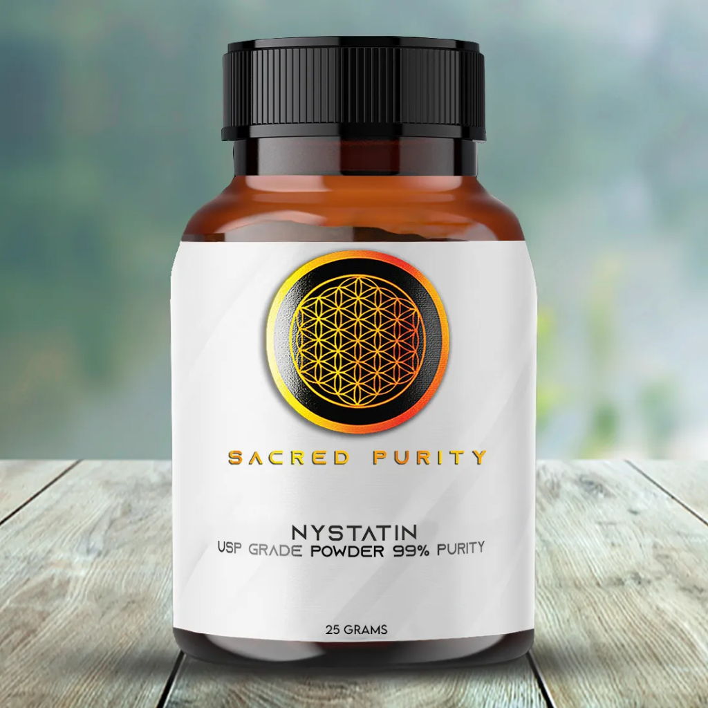 Sacred Purity's N_y_s_t_a_t_i_n (NYS) USP grade (>99% purity) Pure Powder