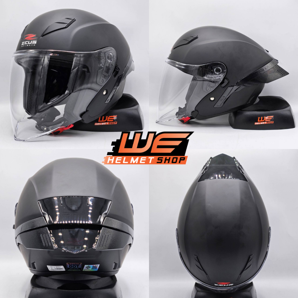 หมวกกันน็อค ZEUS รุ่น ZS-631 ทรงสปอร์ตสุดเท่ ชิลด์ 2 ชั้น !!