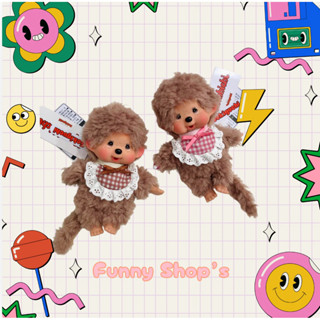 (ของแท้💯) 💟Pre-order💟 🧸💖Monchhichi พวงกุญแจและตุ๊กตาคอลใหม่ล…