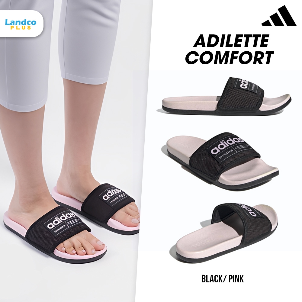 Adidas รองเท้าแตะ รองเท้าแบบสวม SPF Adilette Comfort FZ1700 / FZ1701 / FZ1750 / FZ1751 / FZ1753 (130