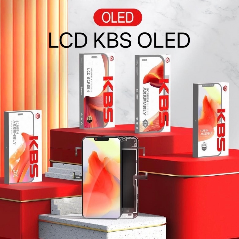หน้าจอ LCD KBS  OLED SAMSUNG พร้อมหน้าจอสัมผัสฟรีชุดไขควง