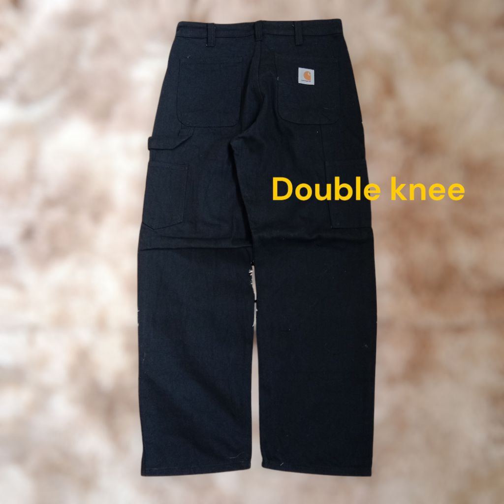 Carhartt Doubleknee คาฮาทดับเบิลนี สามตะเข็บทรงช่าง สินค้ามาแรงในยุคศตวรรษนี้ ผ้าดีสภาพใหม่ตามรูปภาพเลยครับ