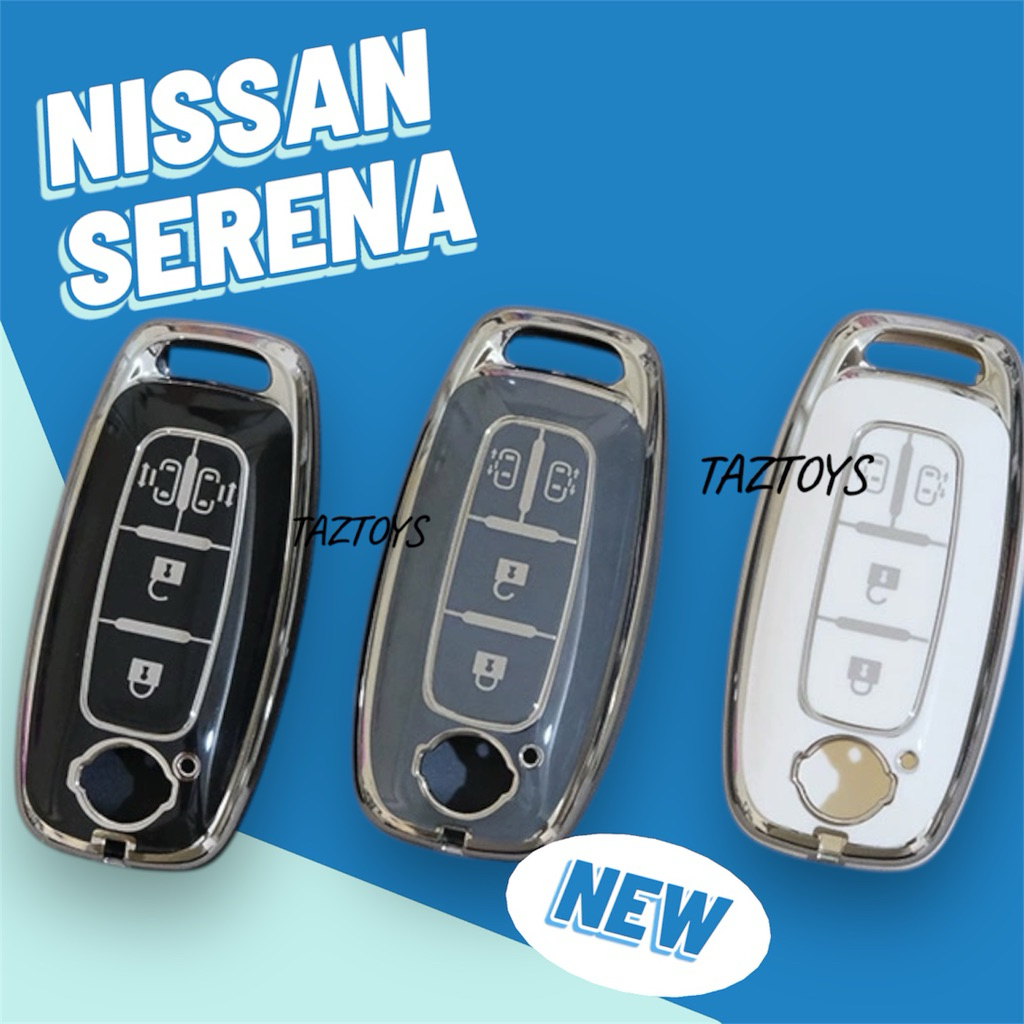🇹🇭พร้อมส่งในไทย 🇯🇵เคสกุญแจรีโมทรถ Nissan Serena รุ่นนำเข้าญี่ปุ่น 4ปุ่ม รุ่น Classic
