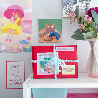 Red Lucky Box Stationery กล่องสุ่มเครื่องเขียนน่ารัก