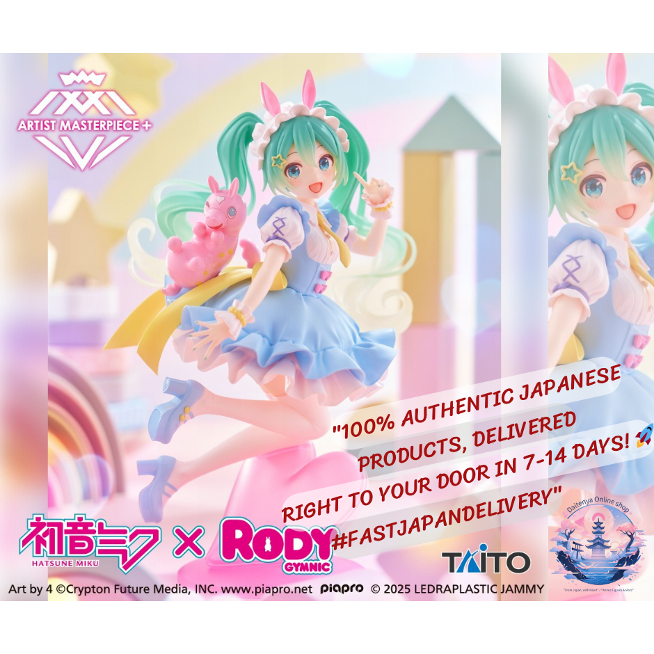 [TAITO] 🧚‍♀️ Hatsune Miku x Rody AMP+ Figure – Fairy Tale Ver. 🌈 ก้าวเข้าสู่โลกแห่งเทพนิยายไปกับ Mik