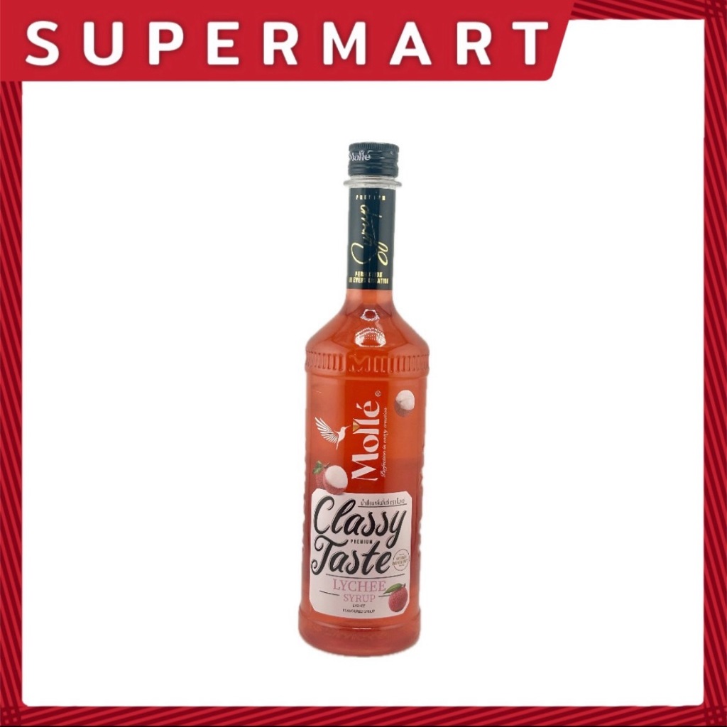 SUPERMART Molle Lychee Syrup 710 ml. #1108662