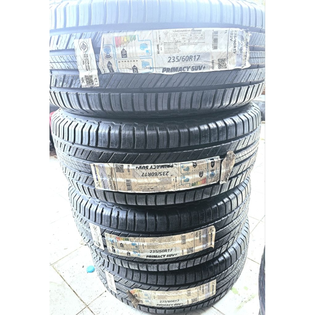 ยางใหม่มิชลิน Michelin Primacy suv+ 235 60 r17 ปี 22 จำนวน 4 เส้น