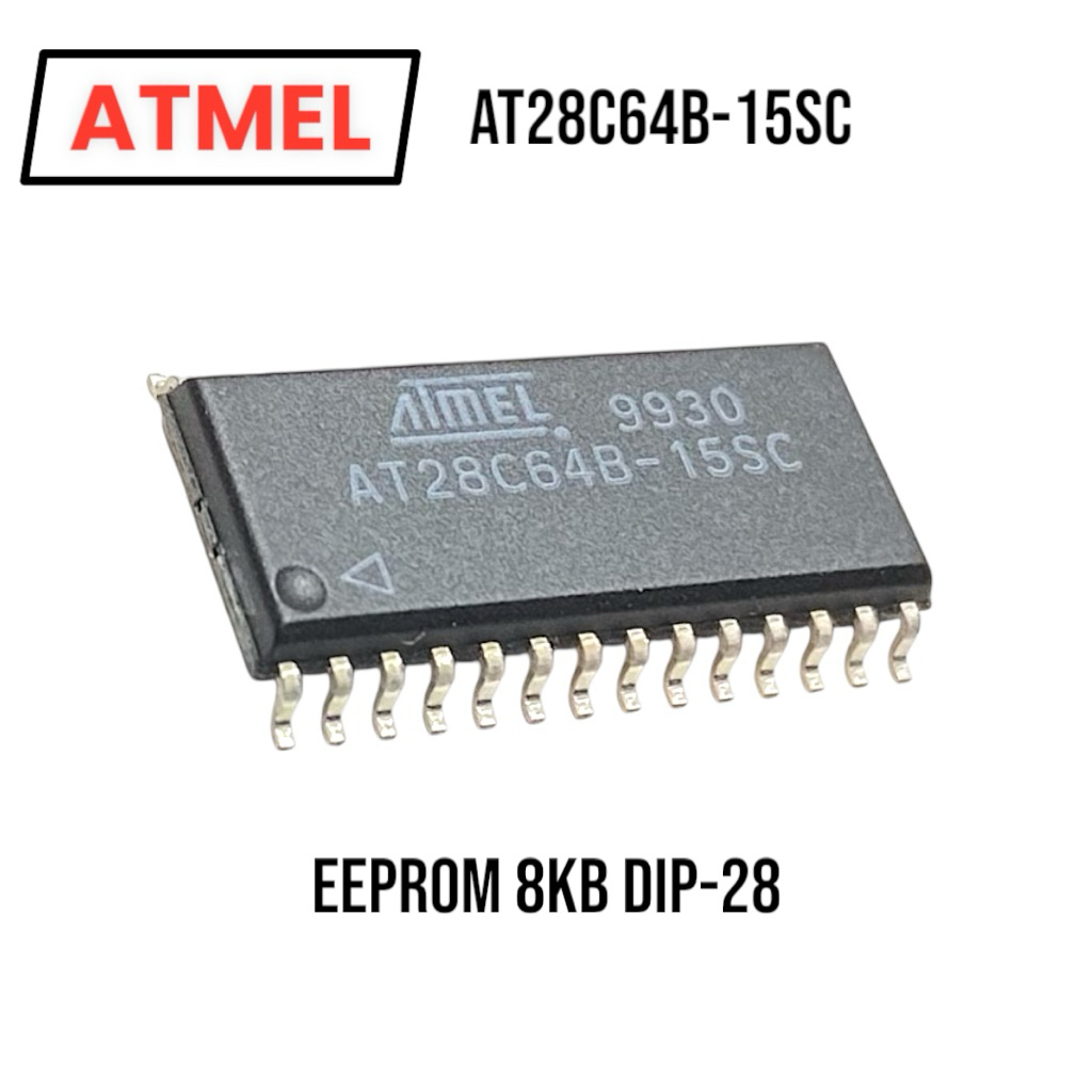 AT28C64B-15SC EEPROM 8KB DIP-28 ใหม่เก่าเก็บ NOS ในหลอด ATMEL – IC หน่วยความจำเขียนลบได้ ใช้กับ TL86