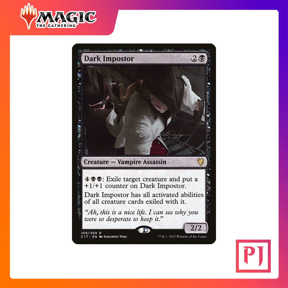 [MTG] Dark Impostor [C17] [BLACK] [RARE] [NORMAL] [ENG] (การ์ดเมจิค / Magic the Gathering)