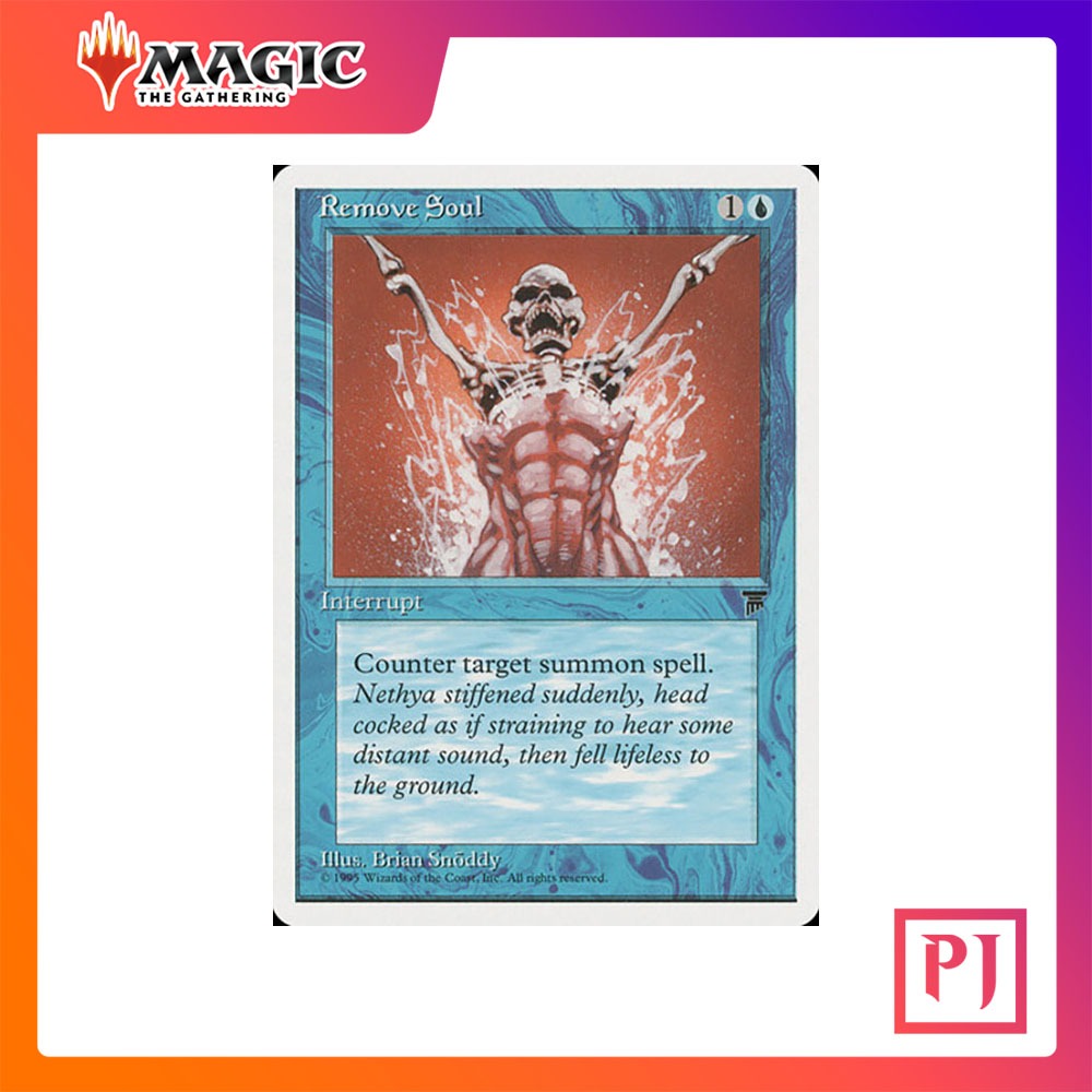 [MTG] Remove Soul [4TH] [BLUE] [COMMON] [NORMAL] [ENG] (การ์ดเมจิค / Magic the Gathering)