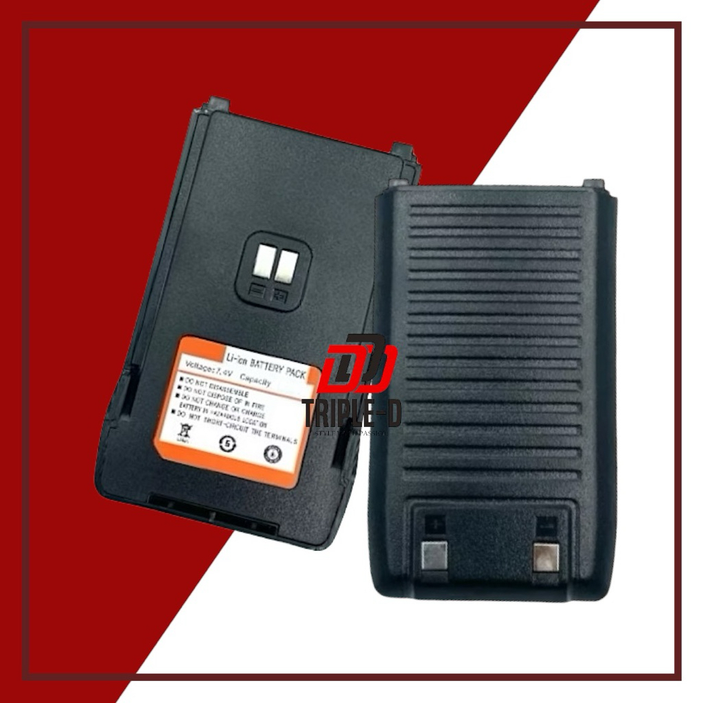 แบตเตอรี่วิทยุสื่อสาร สีดำ ของแท้(รับประกัน 3 เดือน) MOTOROLA รุ่น GP-888 GP-888 PLUS