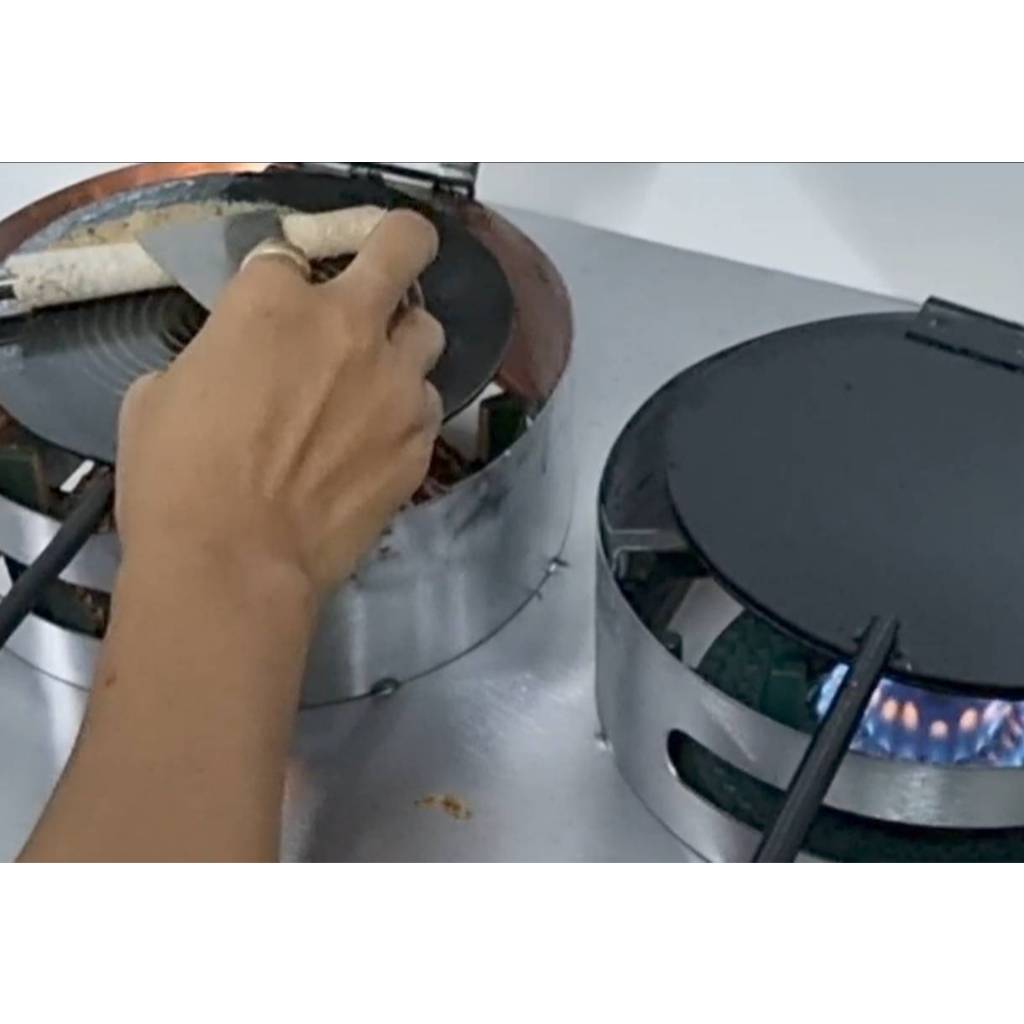 ฟรี2ต่อ!! เตาทำทองม้วนหมุนได้หัวคู่ ขนาด 7นิ้ว ครบชุดพร้อมขาย ประหยัด ไม่จุกจิก ทนทาน ของแถมจุกๆ - รูปที่ 4