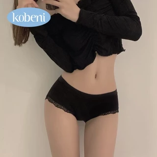 ⭐KOBENI⭐【แพ็ค 3ตัว】กางเกงในไร้ขอบ กางเกงในผู้หญิง ผ้านุ่มมาก ระบายอากาศใส่เหมือนไม่ได้ใส่ ขนาด M-XL