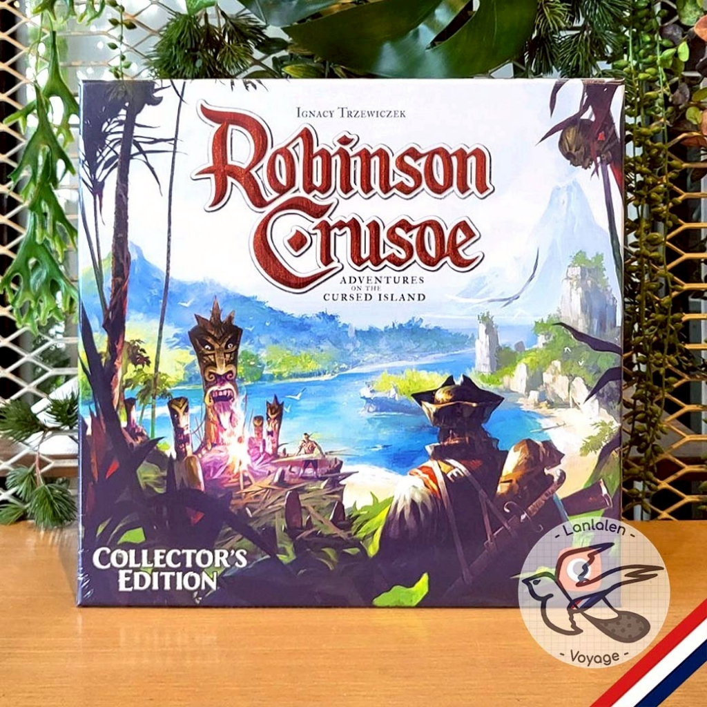 Robinson Crusoe Core Box / Collectors Edition / Book Of Adventures ห่อของขวัญฟรี [Boardgame]