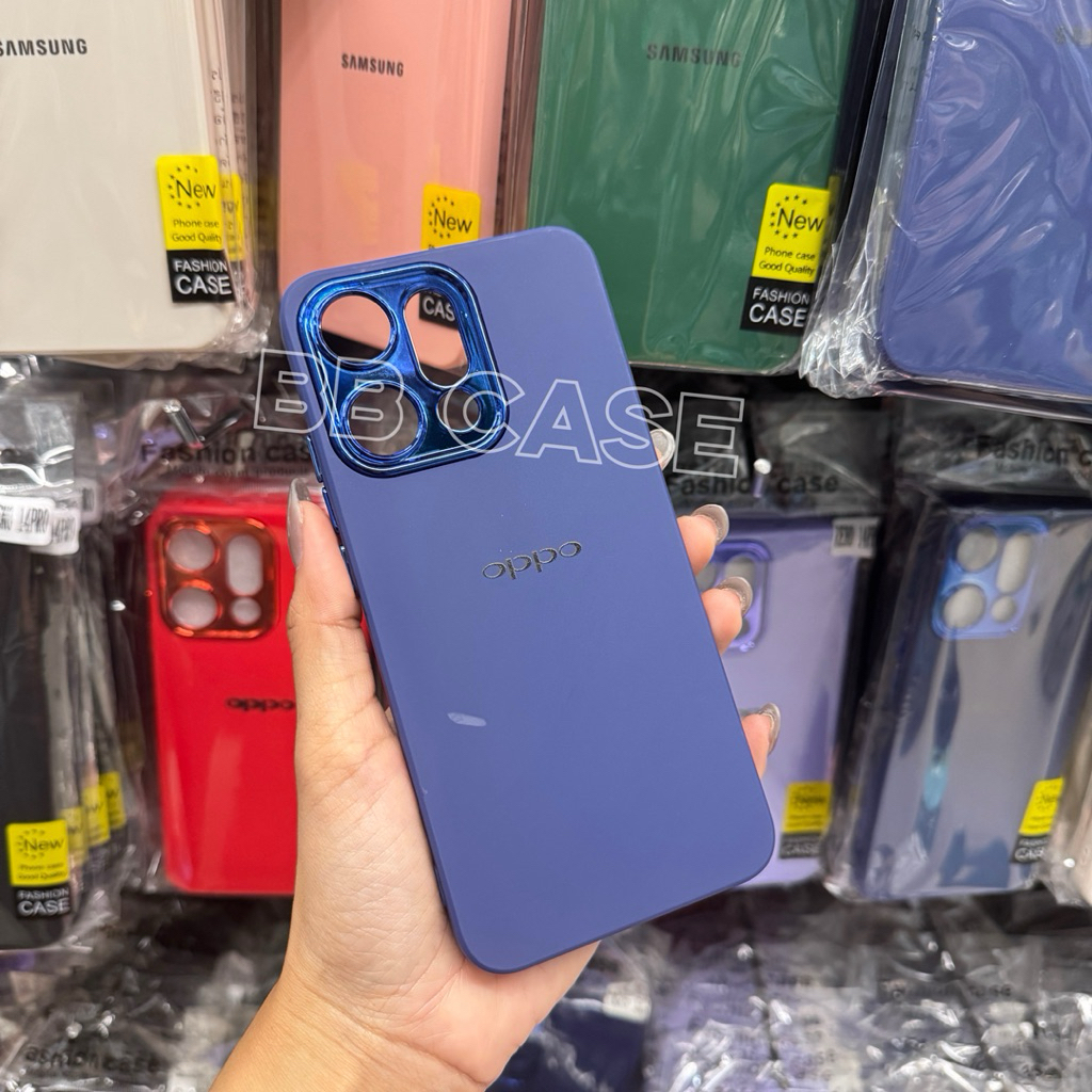 เคสกำมะหยี่สีพื้นโครเมี่ยมกล้อง รุ่น OPPO Reno 14(5G)/Reno 14Pro(5G)  !ตรงรุ่น!(มี8สี) เคสกำมะหยี่โลโก้  สินค้าพร้อมส่ง - รูปที่ 7