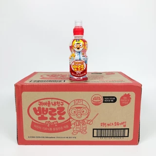 โปโรโระ ดริ้งค์ 235ml 1 ลัง 24 ขวด เครื่องดื่มเกาหลี สินค้า เกาหลี PORORO Drink 뽀로로