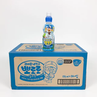โปโรโระ ดริ้งค์ 235ml 1 ลัง 24 ขวด เครื่องดื่มเกาหลี สินค้า เกาหลี PORORO Drink 뽀로로