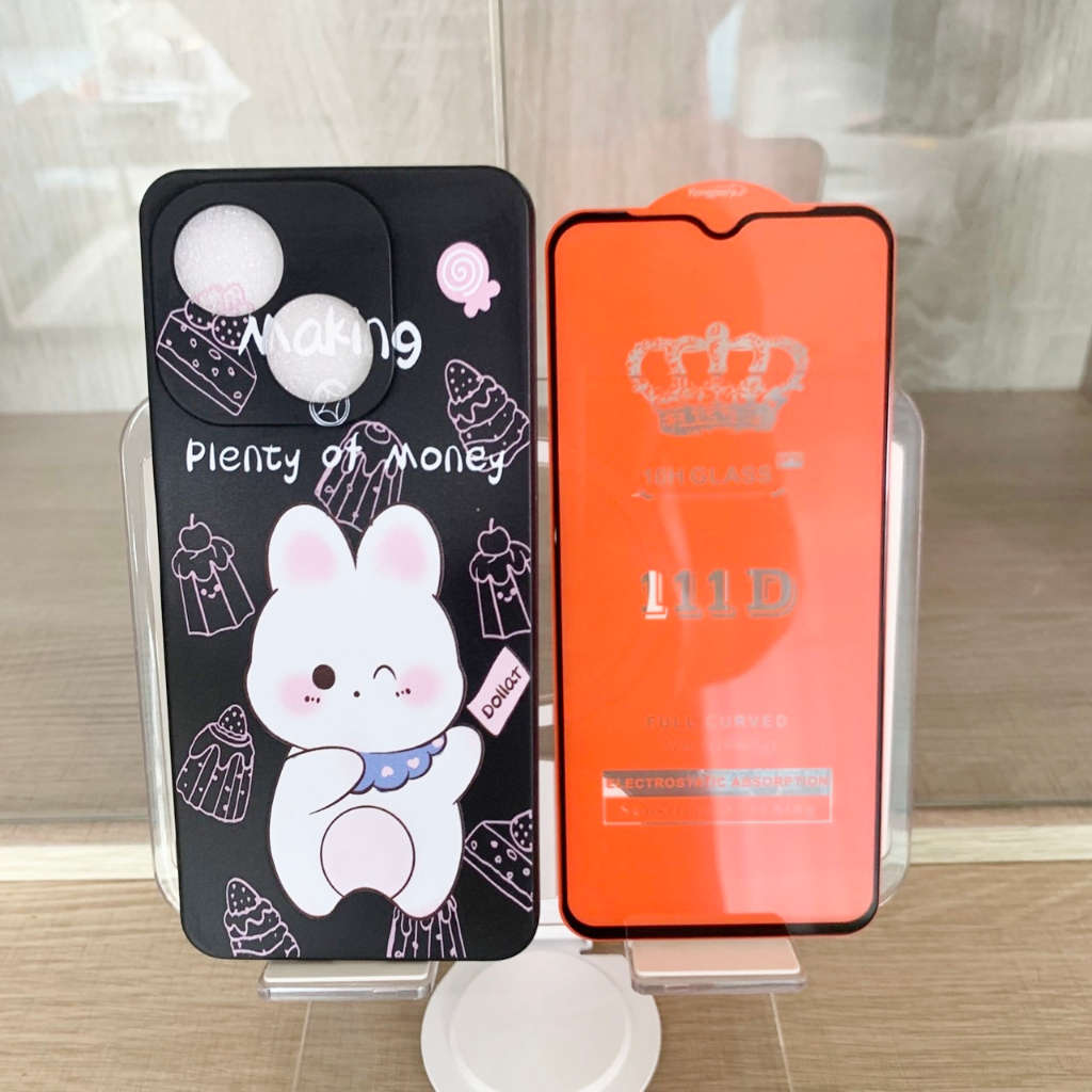 เคสพร้อมฟิล์ม สําหรับ ZTE Blade A35E ลายน่ารัก ซิลิโคนการ์ตูน🔥พร้อมส่งในไทย🔥เคสโทรศัพท์สําหรับ ZTE b