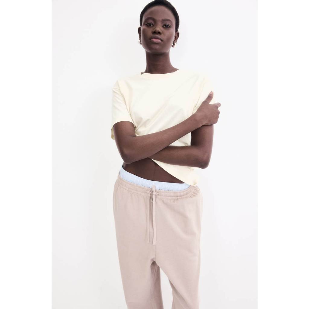 H&M(เอชแอนด์เอ็ม) เสื้อยืดคอตตอน ผู้หญิง 963662_22