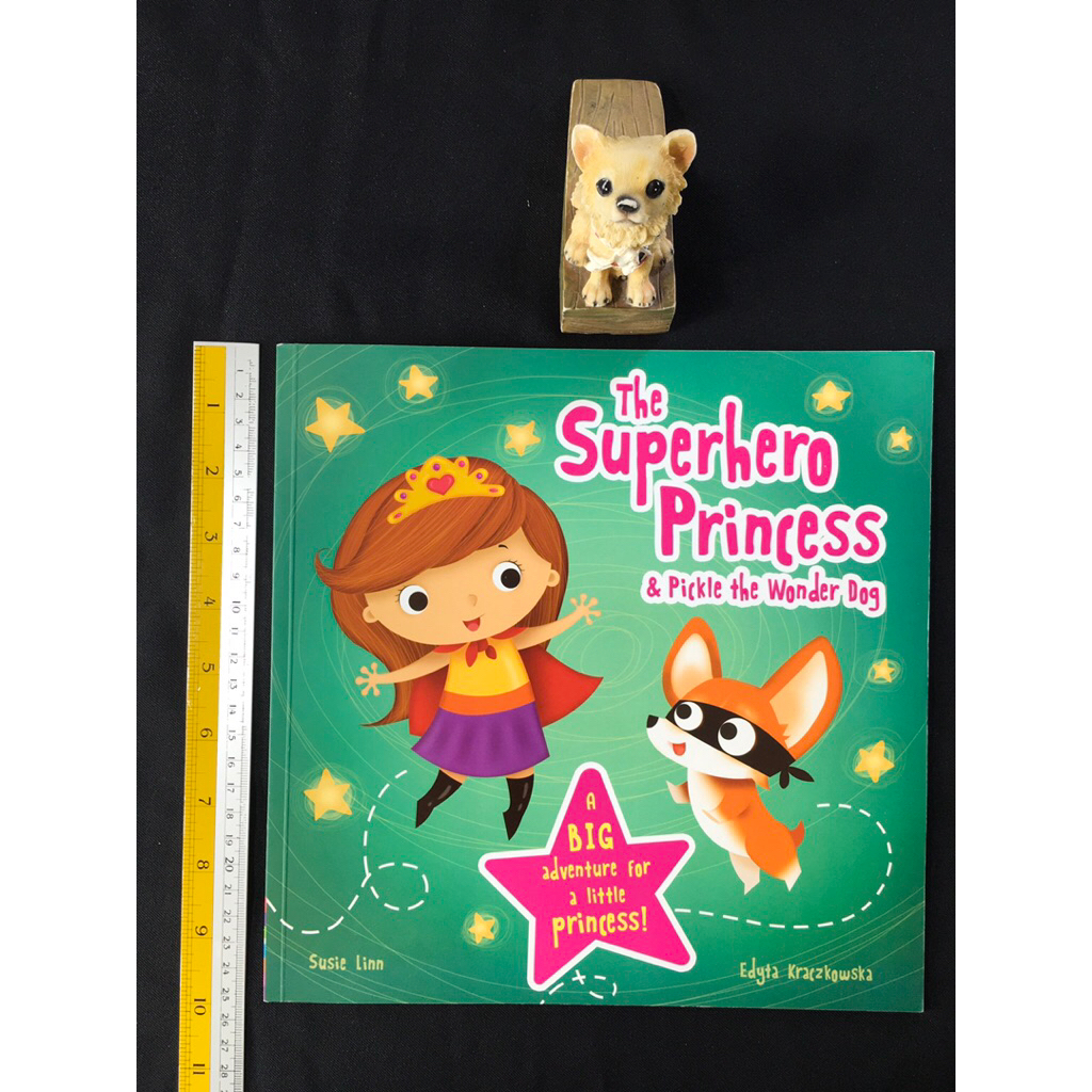 The Superhero Princess & Pickelebthe wonder dog หนังสือเด็กภาษาอังกฤษปกอ่อน (Pre-owned)