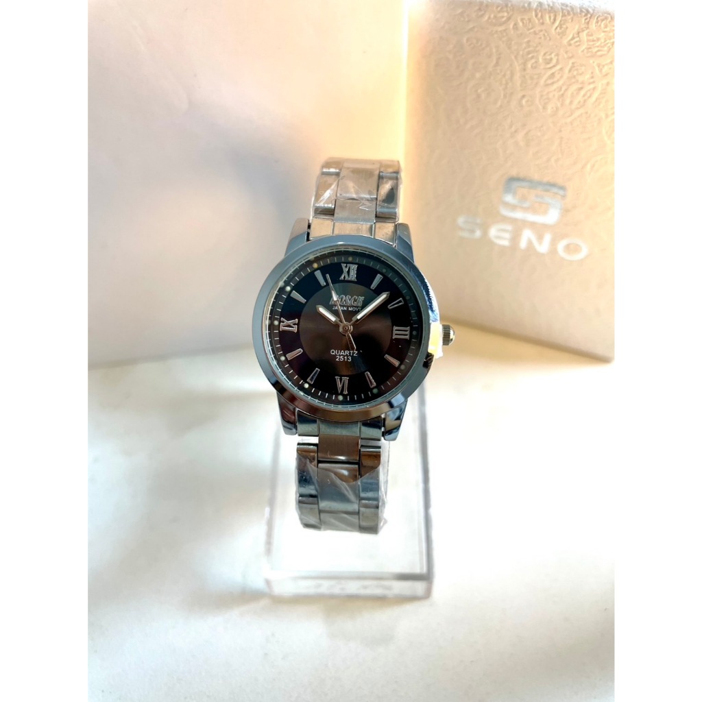 bosck นาฬิกาผู้หญิงกันน้ำ หน้าโรมันเรียบหรู 003