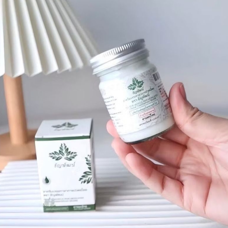 ธัญพัฒน์ พรีเมี่ยม 4 แถม 1ยาหม่องธัญพัฒน์ ฉลากใหม่  เนื้อโลชั่น ซึมไว ไม่ติดเสื้อผ้า แห้งไว สูตรเย็น รับประกันของแท้ - รูปที่ 7