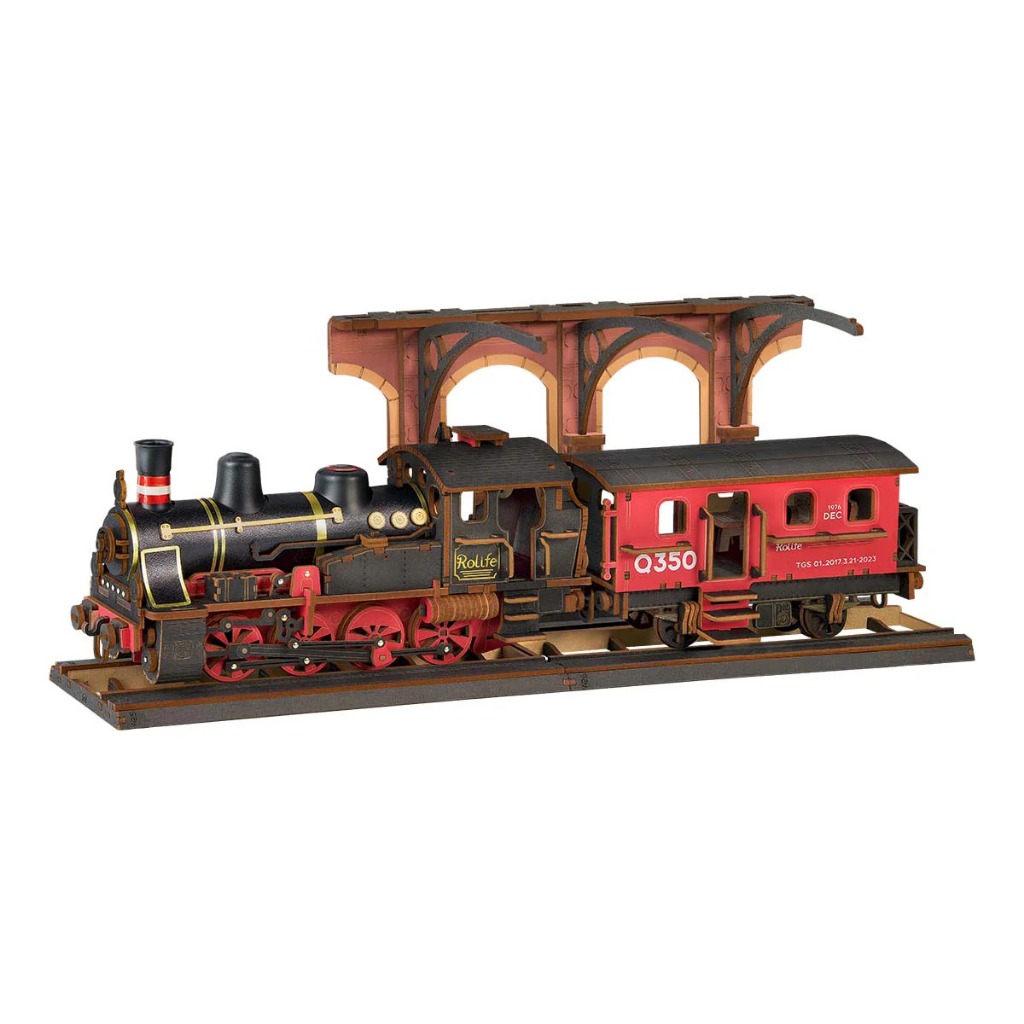 Rolife 3D Wooden Puzzle - TGS01 Steam Journey | ของแต่งบ้าน ของเล่นศิลปะ DIY