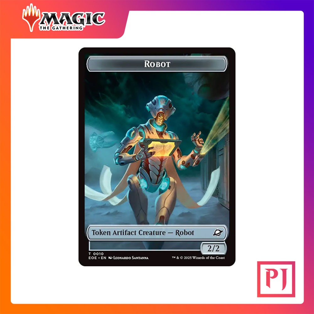[MTG] Robot Token // Sliver Token [EOE] [TOKEN] [COMMON] [NORMAL] [ENG] (การ์ดเมจิค / Magic the Gath