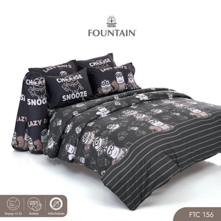 Fountain FTC156 การ์ตูน Minions ลิขสิทธิ์แท้ Universal สัมผัสนุ่มลื่น ชุดเครื่องนอนฟาวน์เทน ผ้าปูที่นอน ผ้านวม