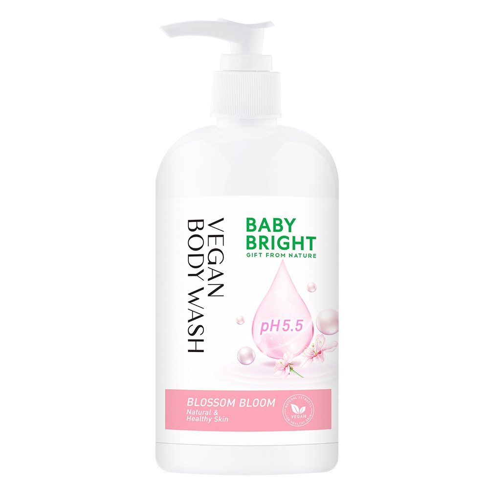 Baby Bright غسول جسم نباتي 500 غ — صورة 6