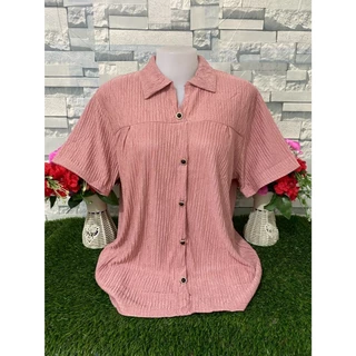 เสื้อสีดำ เสื้อคอปกดำ ผ้าทอฟฟี่สีพื้น อก 40-46นิ้ว เสื้อเชิ๊ตผ้าท็อฟฟี่ ผ้านิ่มใส่สบาย รุ่น202 (ดำมาแล้วค่ะ)