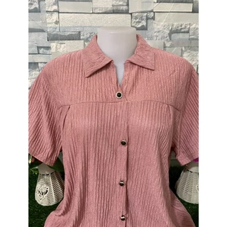 เสื้อสีดำ เสื้อคอปกดำ ผ้าทอฟฟี่สีพื้น อก 40-46นิ้ว เสื้อเชิ๊ตผ้าท็อฟฟี่ ผ้านิ่มใส่สบาย รุ่น202 (ดำมาแล้วค่ะ)