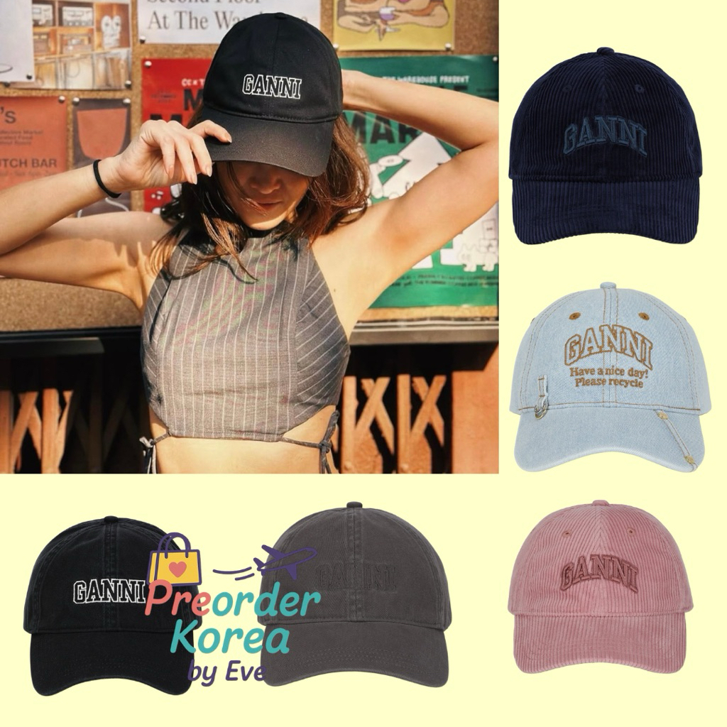 🇰🇷 SALE❗️Ganni cap🧢👒