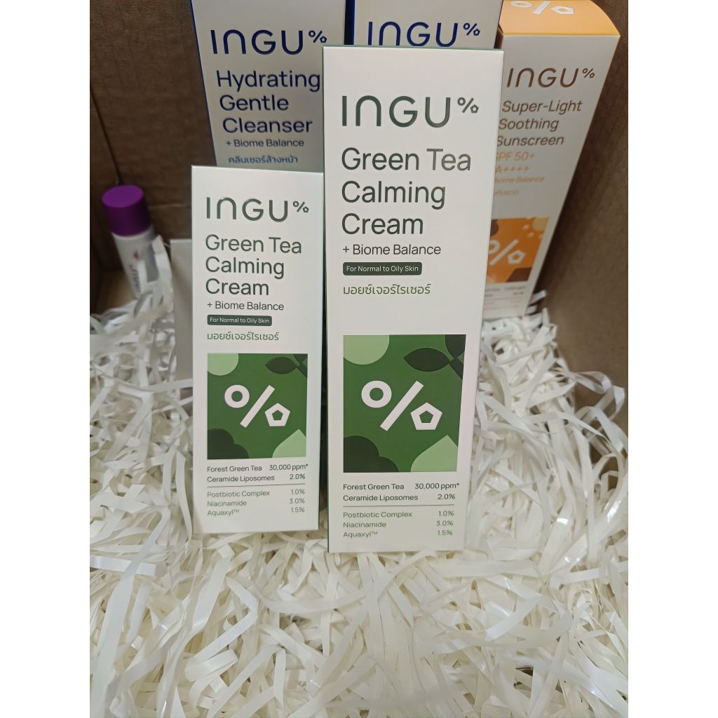 แท้ 💯% INGU Green Tea Calming Cream