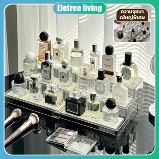 ชั้นวางเครื่องสำอางและน้ำหอม 3 ชั้น ปรับขยายได้ จัดระเบียบโต…