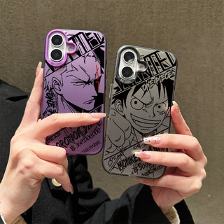 One Piece แฟชั่นแอนิเมชั่น เคสโทรศัพท์ For iPhone 17 13 15 11 14 12 Pro Max 7Plus 8 14 7Plus 15 Plus XS X Max แนวโน้มเคส