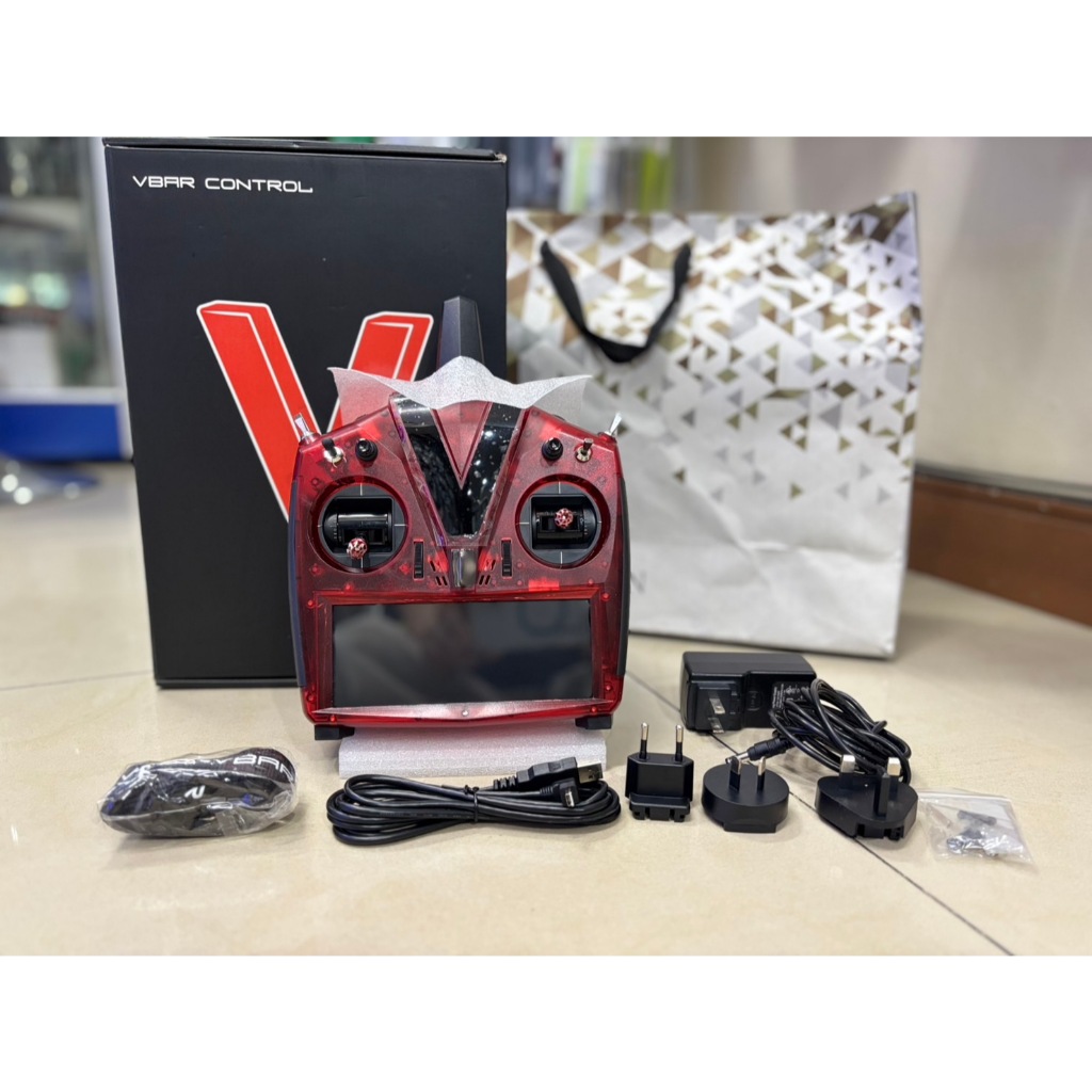 รีโมทMIKADO VBAR CONTROL TOUCH  สีแดงใส Red Transparent